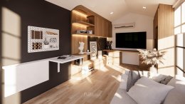 Design, manufacture and installation: Container Smart Home Office Design, Parichart Village, Pathum Thani